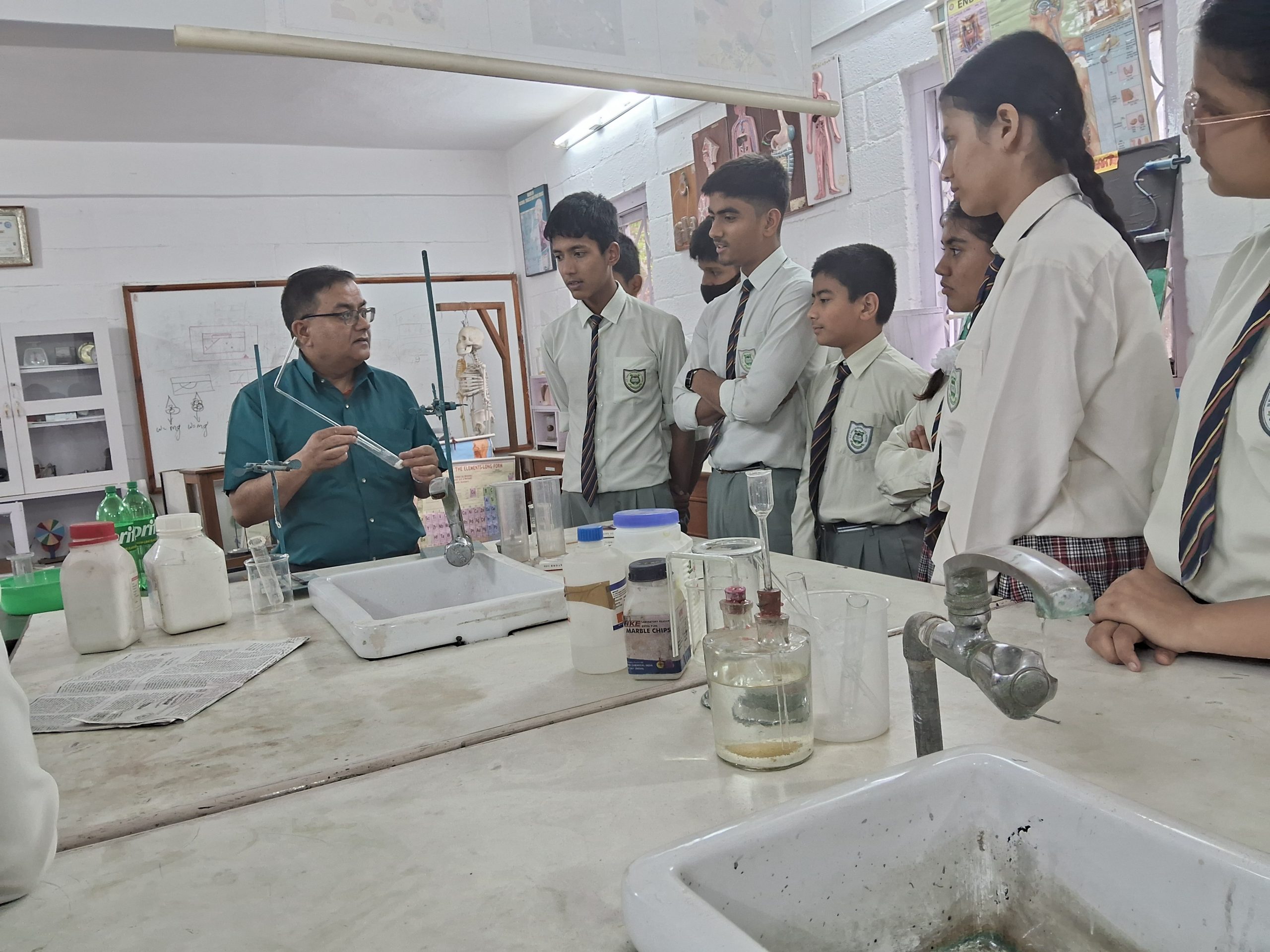 science lab